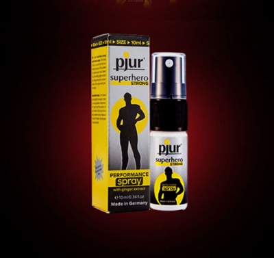 Chai xịt  chống xuất tinh sớm Pjur SuperHero Strong- nhập khẩu từ Đức